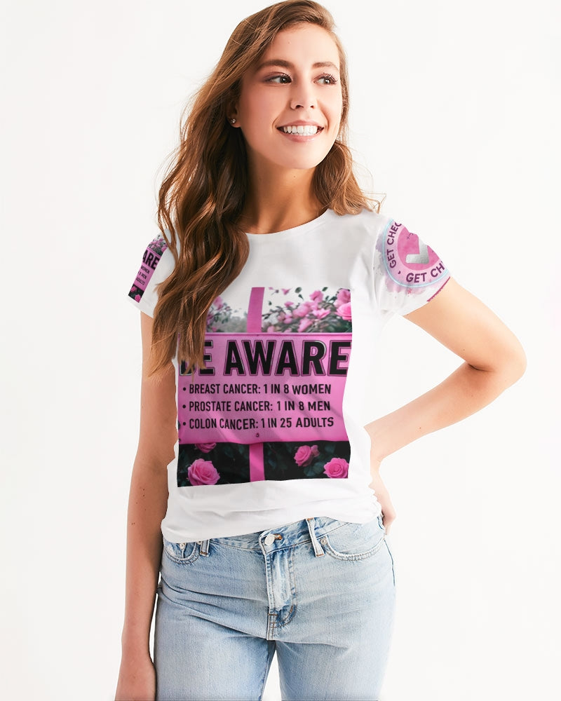 Be Aware 2025 Women's All-Over Print Tee