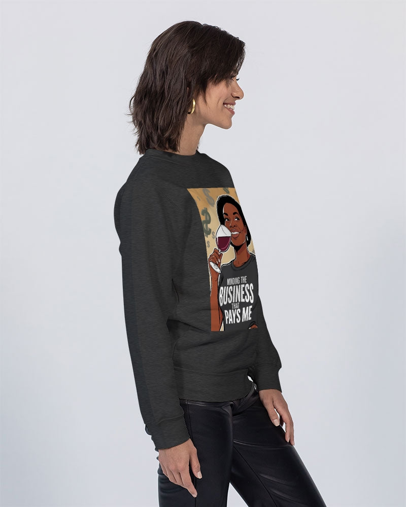 Minding Bus_1 Unisex Premium Crewneck Sweatshirt | Lane Seven