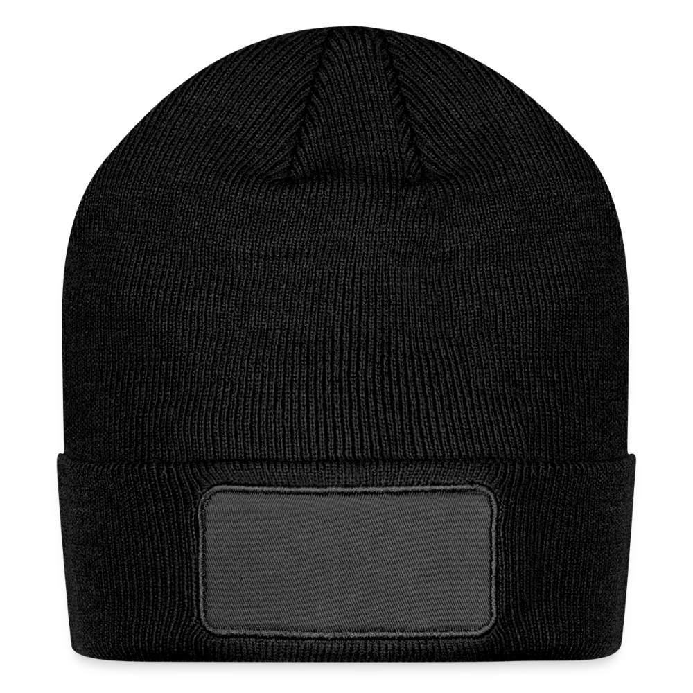 Patch Beanie - black