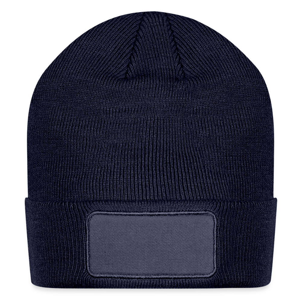 Patch Beanie - navy
