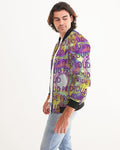 PRIDE PROUD_Too Men's All-Over Print Bomber Jacket