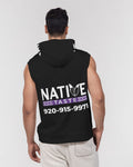 Native Taste Men's All-Over Print Heavyweight Sleeveless Hoodie