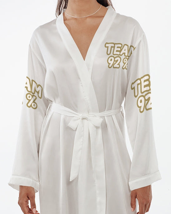 92% Women’s Satin Robe