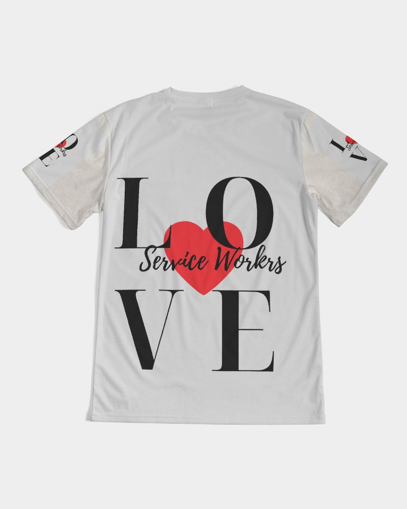 Love Service Workers Men's All-Over Print Tee