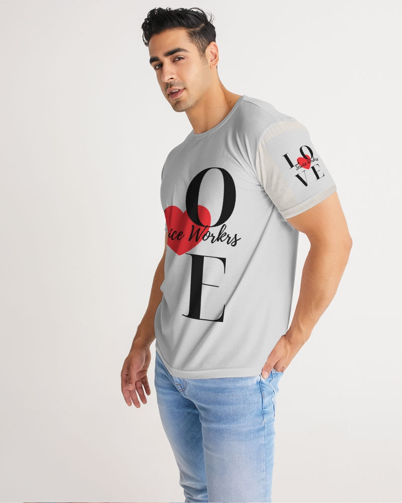 Love Service Workers Men's All-Over Print Tee