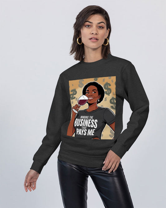 Minding Bus_1 Unisex Premium Crewneck Sweatshirt | Lane Seven