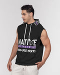 Native Taste Men's All-Over Print Heavyweight Sleeveless Hoodie