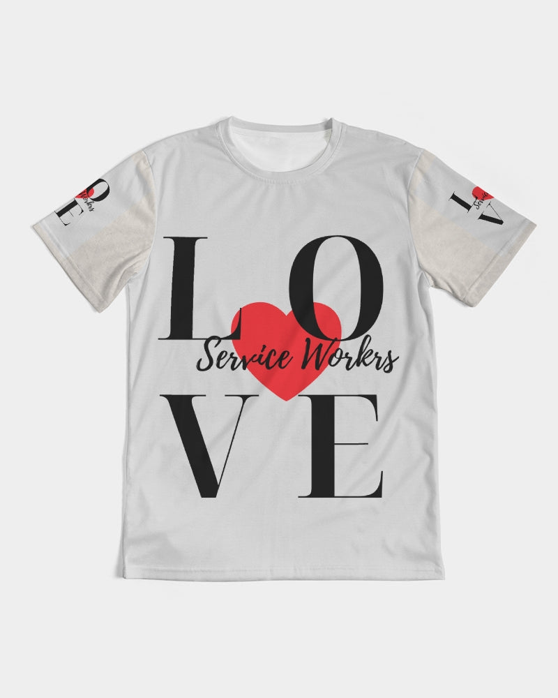 Love Service Workers Men's All-Over Print Tee