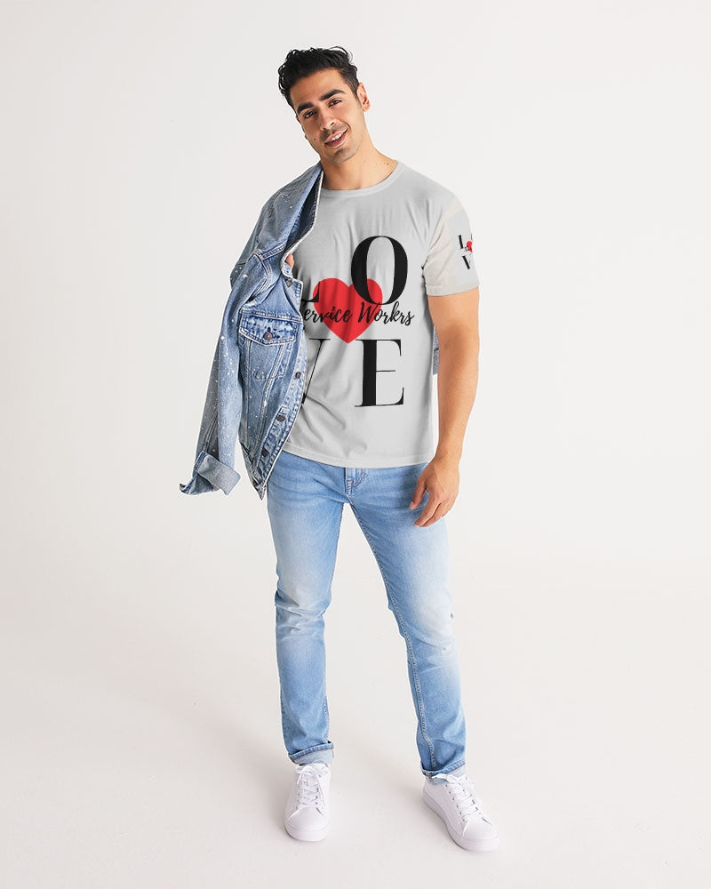 Love Service Workers Men's All-Over Print Tee