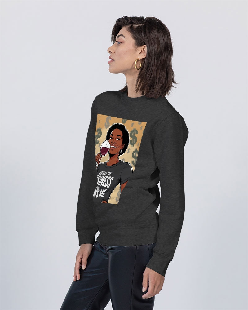 Minding Bus_1 Unisex Premium Crewneck Sweatshirt | Lane Seven