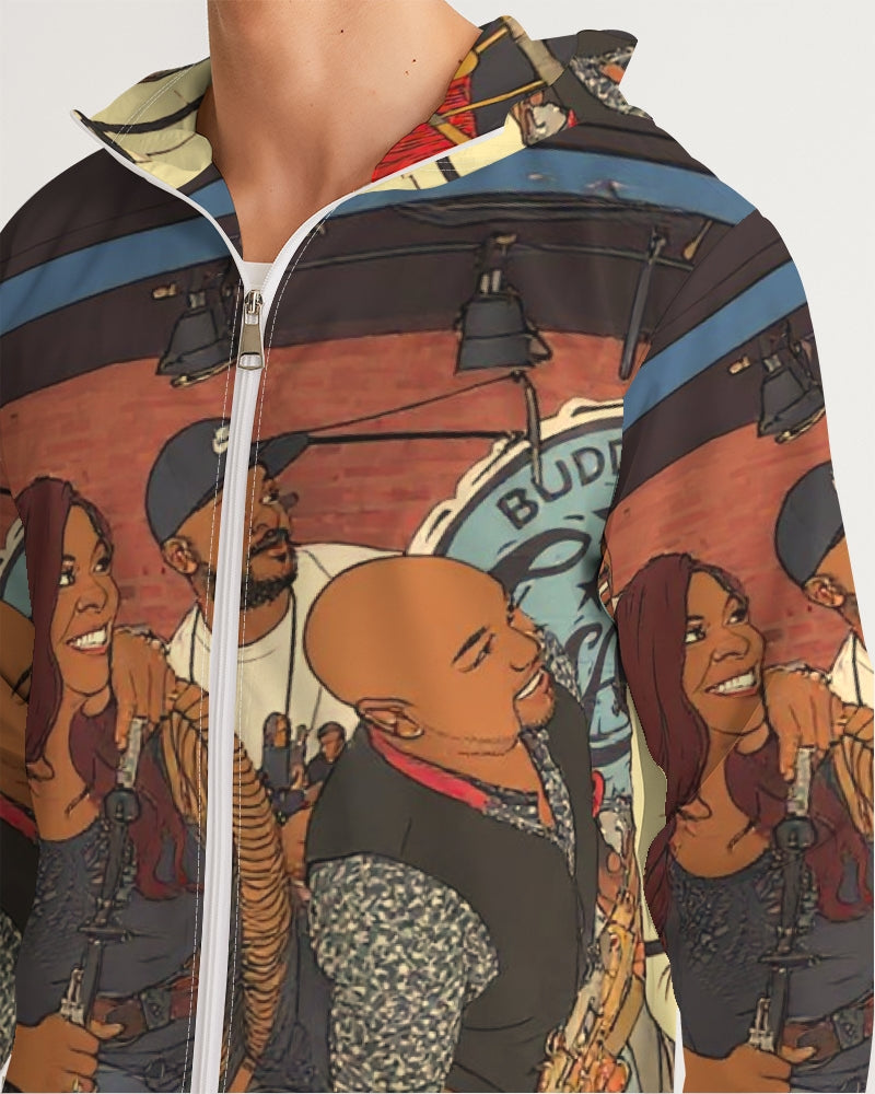 BC Throwback Men's All-Over Print Windbreaker