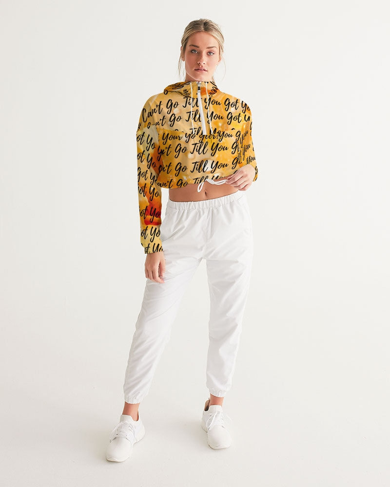 Women's Cropped Windbreaker-Autumn Geer