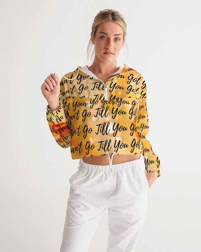 Women's Cropped Windbreaker-Autumn Geer