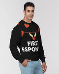 First Responders-All Heart Men's Classic French Terry Crewneck Pullover
