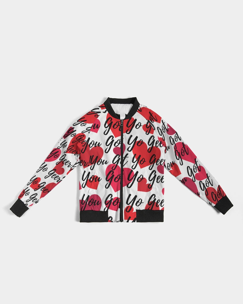 Your-Heart Women's Bomber Jacket