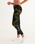 Women's Yoga Pants-Black Magic