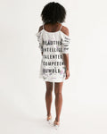 Beautiful B*%$h Women's Open Shoulder A-Line Dress