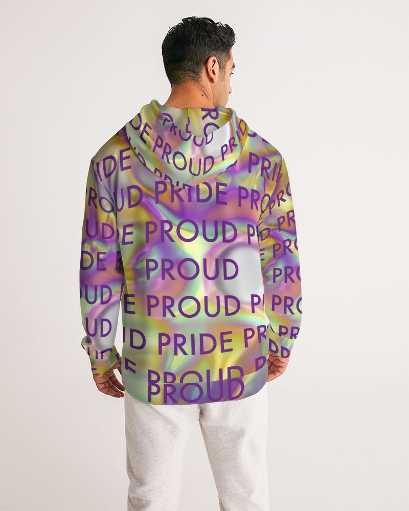 Men's Hoodie-PRIDE PROUD_Too