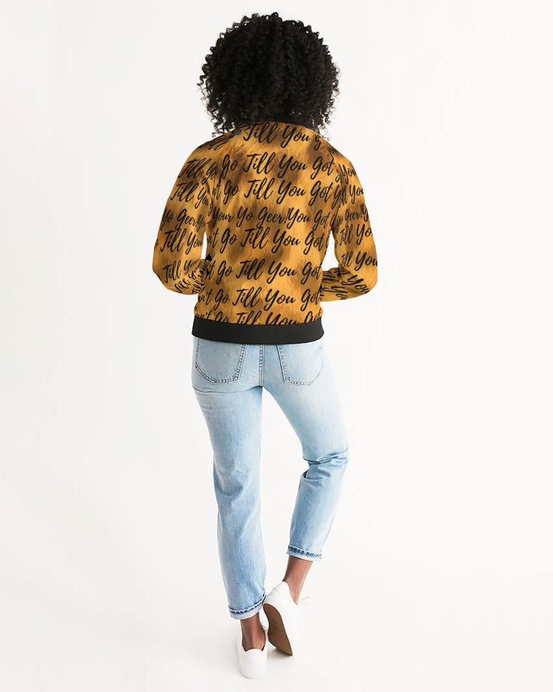 Yo-Cheetah Women's Bomber Jacket