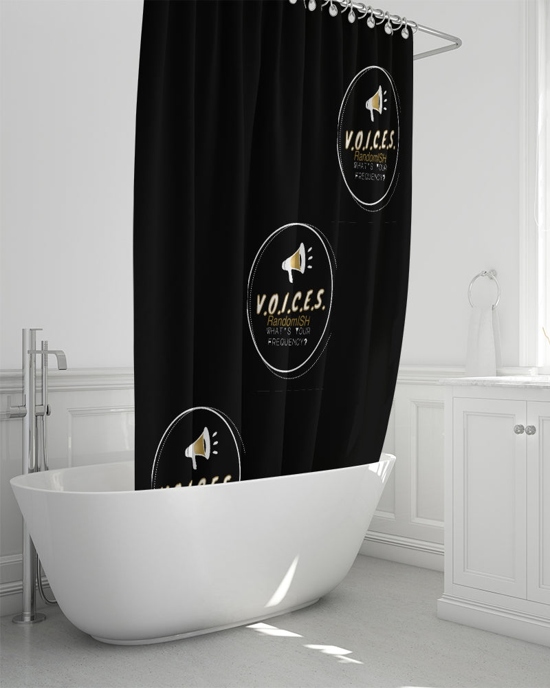 VR Signature Logo Shower Curtain 72"x72"