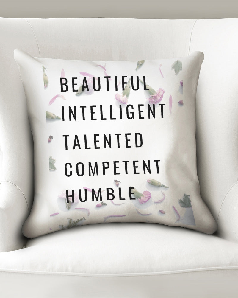 Large Throw Pillow Case 18"x18"-Beautiful B*%$h