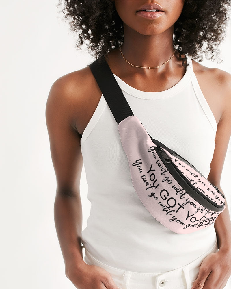 Crossbody Sling Bag-Pink