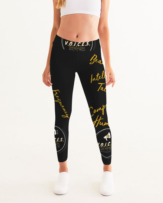Women's Yoga Pants-Black Magic