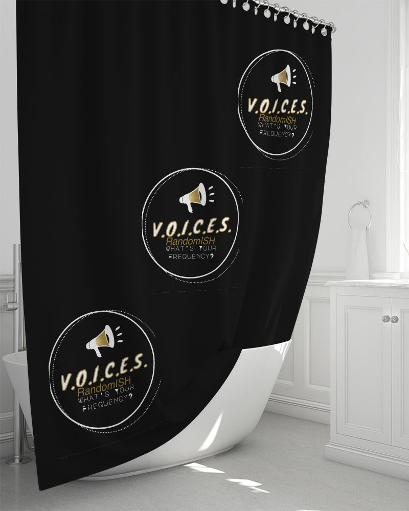 VR Signature Logo Shower Curtain 72"x72"