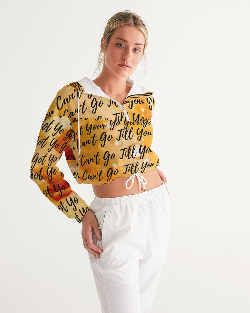 Women's Cropped Windbreaker-Autumn Geer