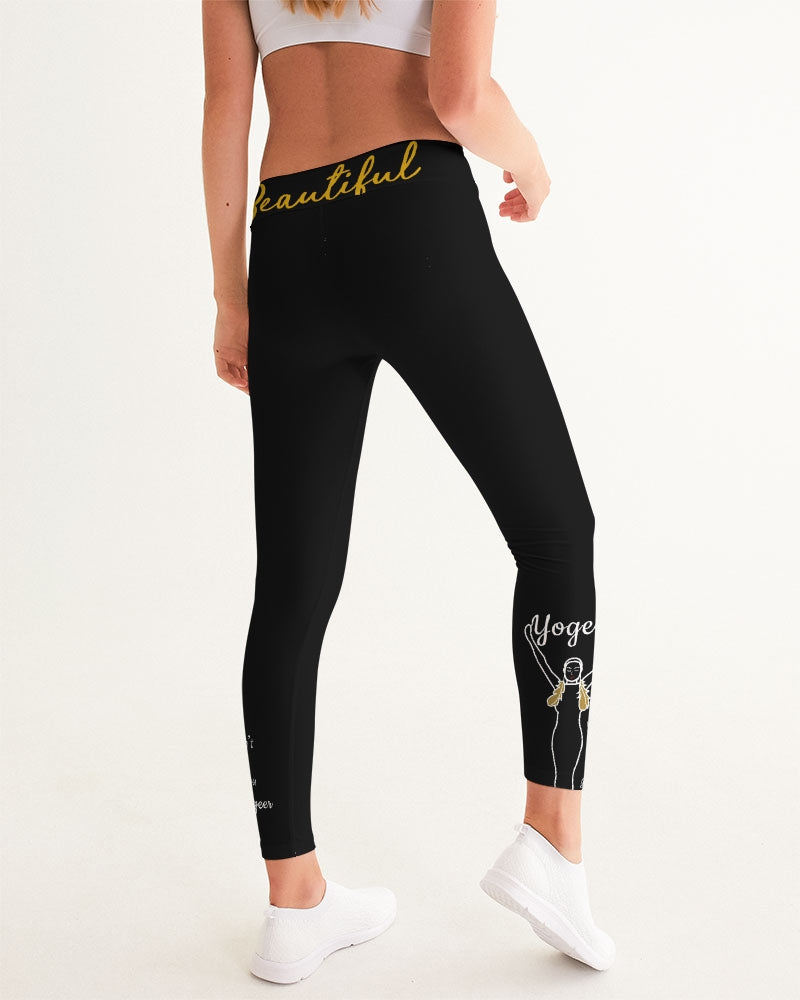 Women's Yoga Pants-Black Base