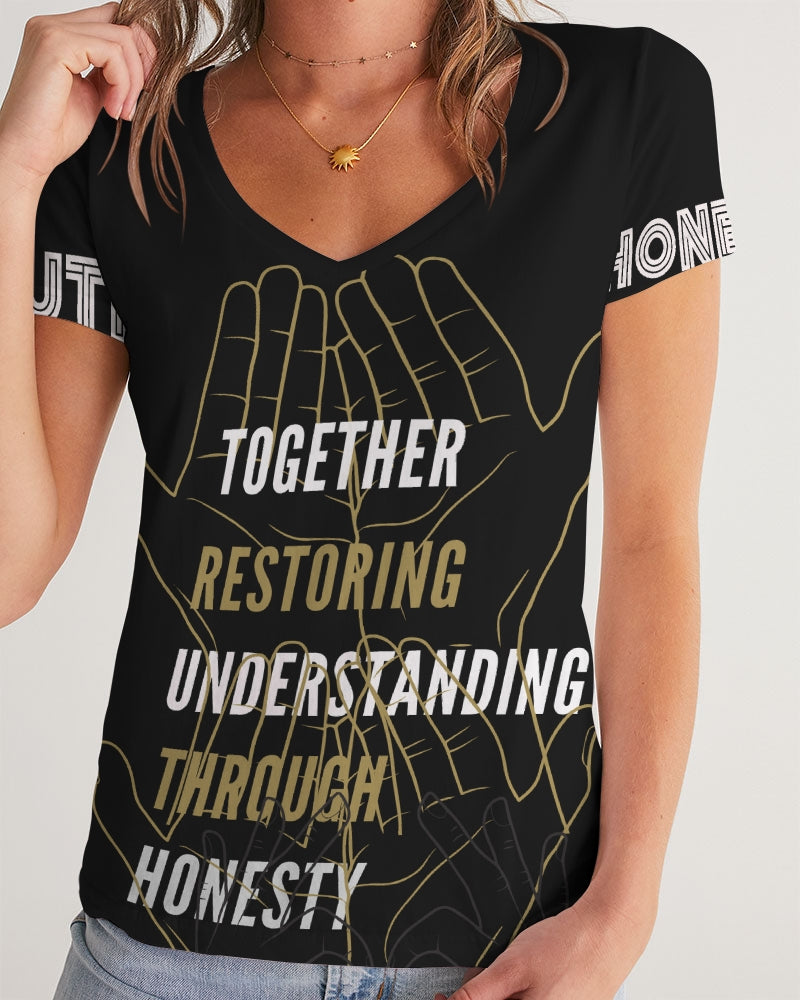 Your Truth Women's V-Neck Tee