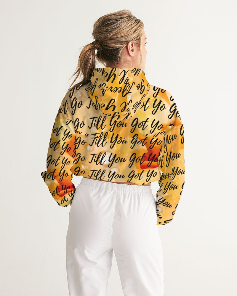Women's Cropped Windbreaker-Autumn Geer