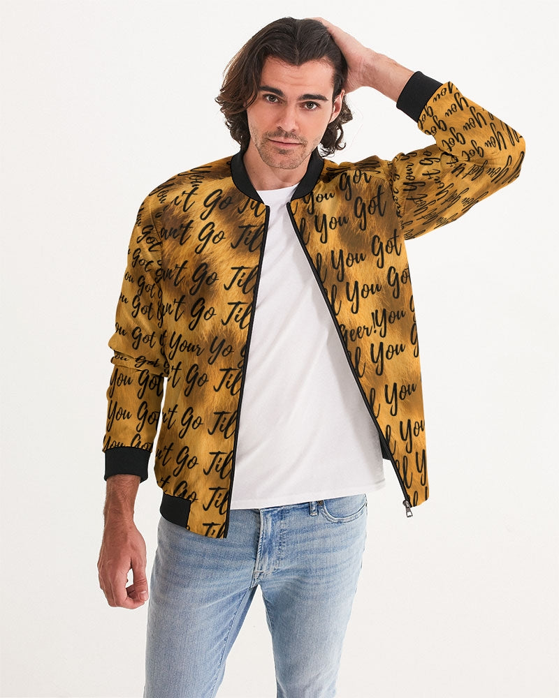 Yo-Cheetah Men's Bomber Jacket