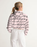 yo_words Women's Cropped Windbreaker