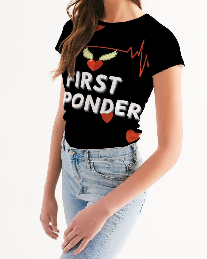 Women's T-Shirt-First Responders-All Heart