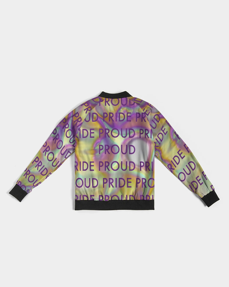 Women's Bomber Jacket-PRIDE PROUD_Too