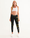 Women's Yoga Pants-Black Magic