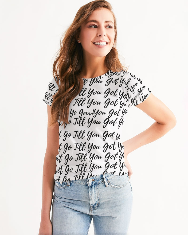 VR LOGO White Women's Tee