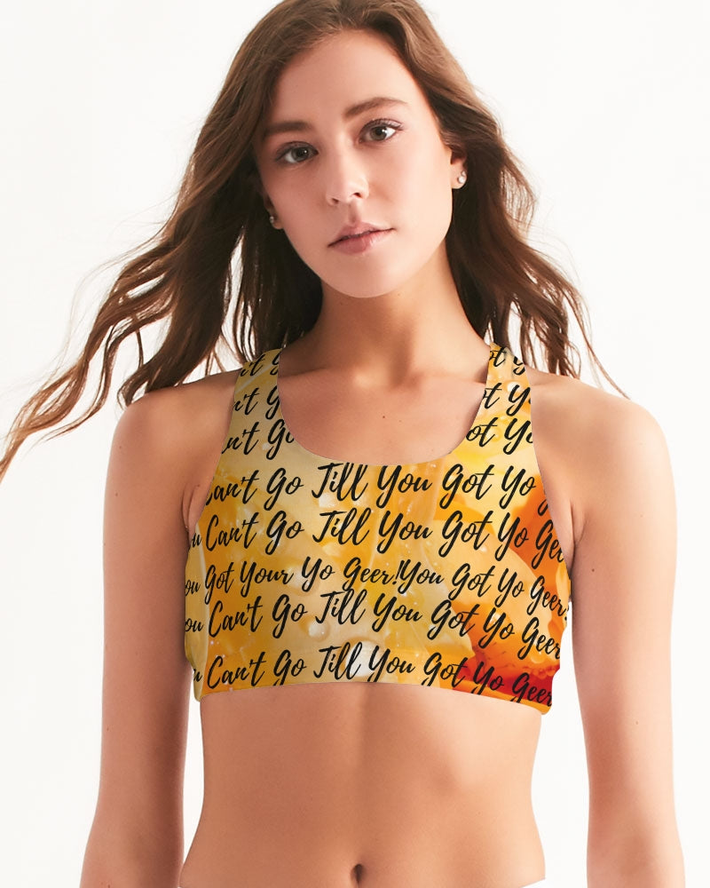 Women's Seamless Sports Bra- Autumn Geer