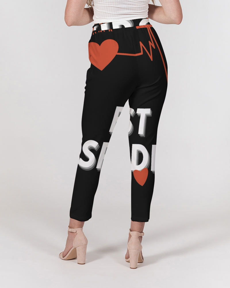 Women's Belted Tapered Pants-First Responders-All Heart