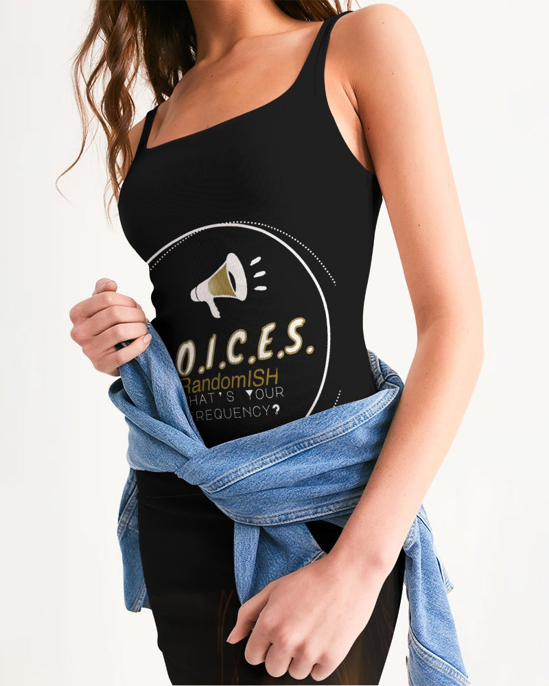 VR-Signature Logo Women's Midi Bodycon Dress