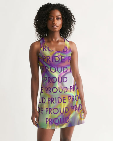 Women's Racerback Dress-PRIDE PROUD_Too