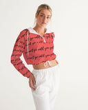 Yo-Peach Too Women's Cropped Windbreaker