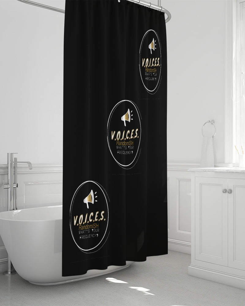 VR Signature Logo Shower Curtain 72"x72"
