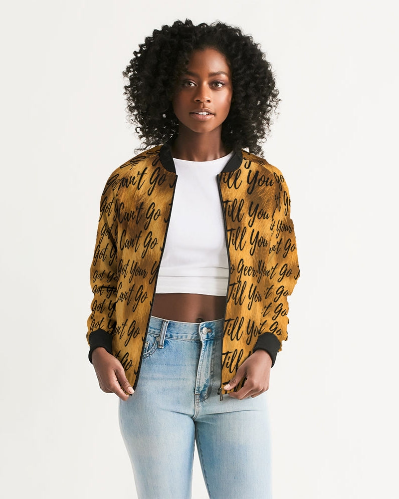 Yo-Cheetah Women's Bomber Jacket