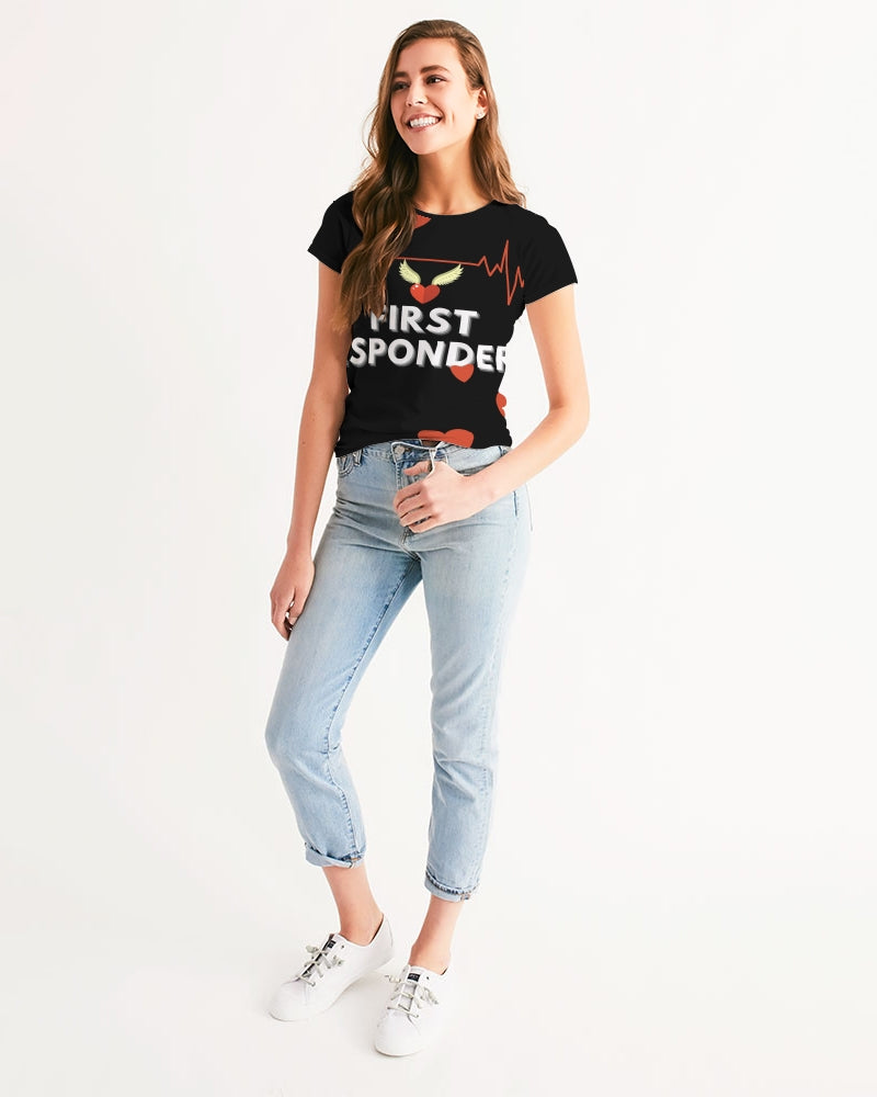 Women's T-Shirt-First Responders-All Heart
