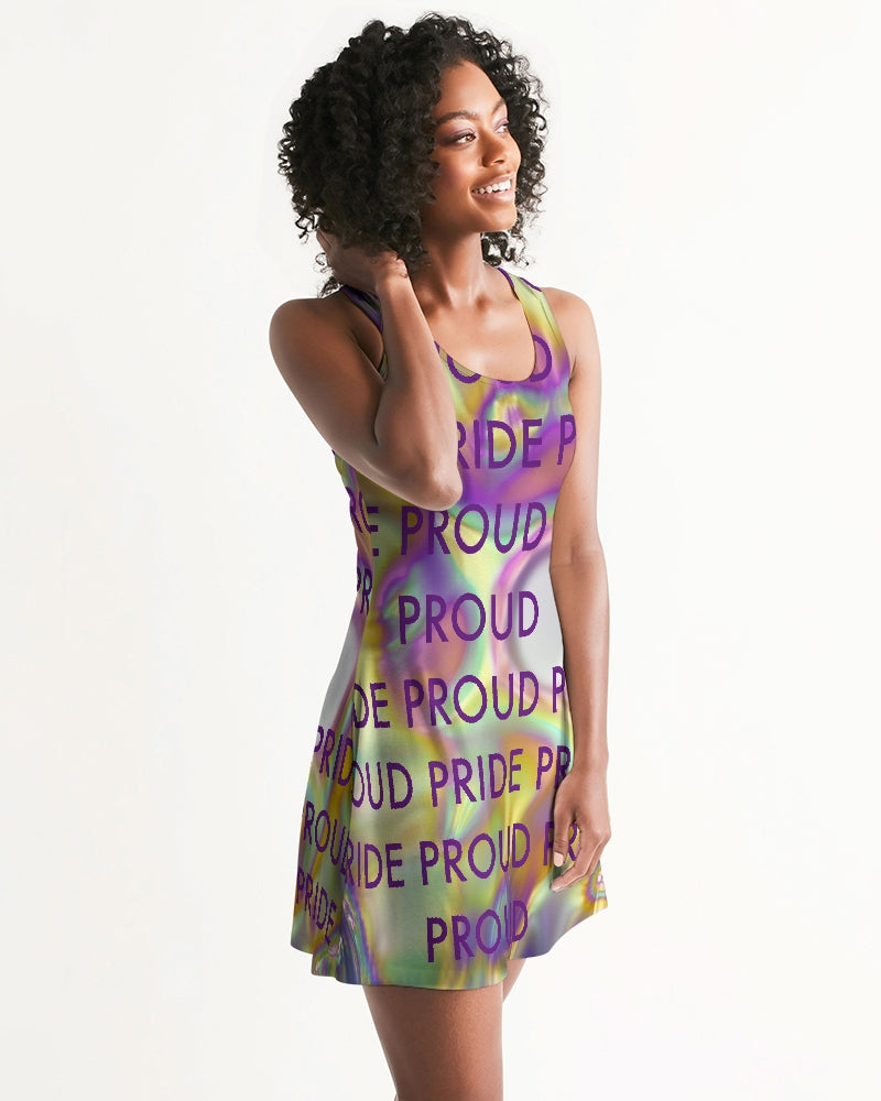 Women's Racerback Dress-PRIDE PROUD_Too