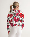 Your-Heart Women's Cropped Hoodie