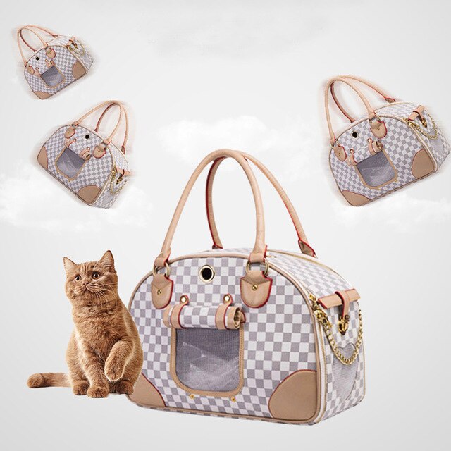 Luxury Dog/Cat Foldable Designer Carrier