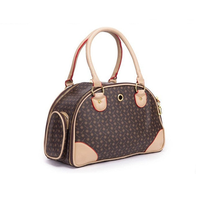 Luxury Dog/Cat Foldable Designer Carrier